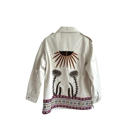 Džinsinio audinio striukė #T20148