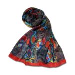 100% šilko šalikas LYRA (110x180 cm)