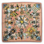 Viskozės skara LUNA (90X90 cm)