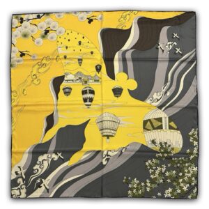 Viskozės skara CHARLOTTE (90X90 cm)