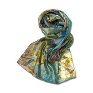 100% šilko šalikas NADINE (110x180 cm)