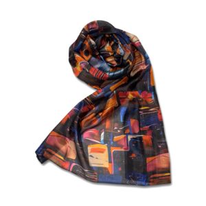 100% šilko šalikas ASTRID (110x180 cm)