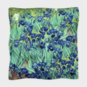 Natūralaus šilko skarelė IRIS