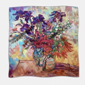 Natūralaus šilko skarelė MAGIC