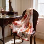 100% šilko šalikas LUCILLE (110x180 cm) - Image 2