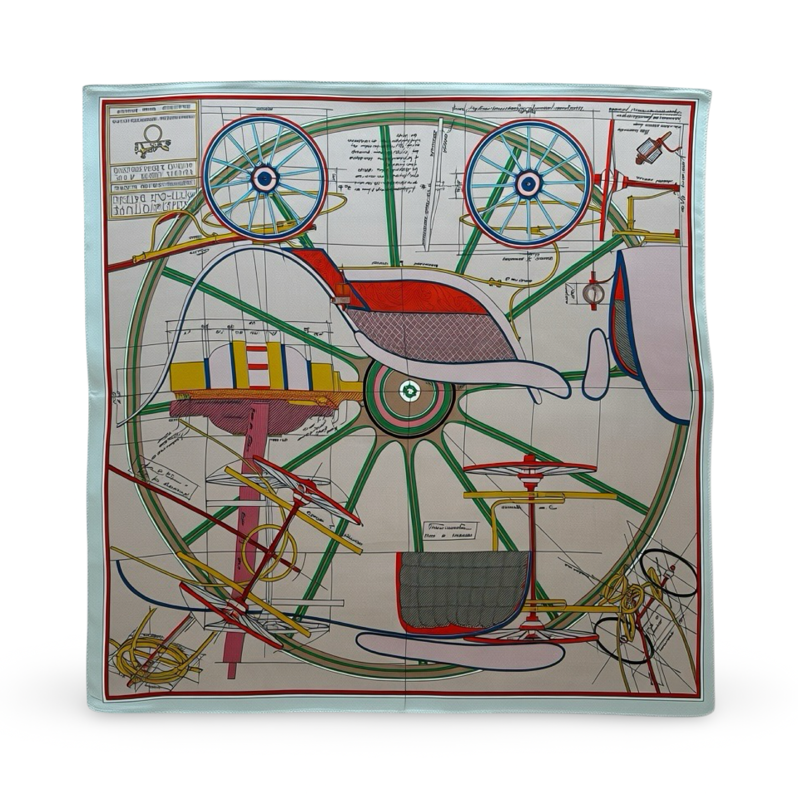 Šilki skarelės 53 x 53 cm_41 100% šilko skarelė CRISTALO (53x53 cm) - Image 1