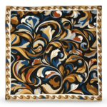 Viskozės skara GINEVRA (70x70 cm)