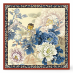 Viskozės skara SERAFINA (70x70 cm)