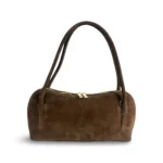 Verstos odos rankinė #86152 SUEDE – šokoladinė