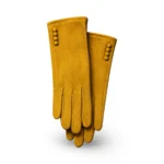 Moteriškos viskozės pirštinės H1303 – geltona (YELLOW)