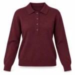 Vilnonis polo megztinis su sagomis – WL1028AI26 – VINO
