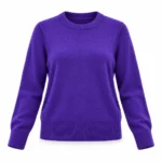 Vilnonis megztinis apvalia iškirpte – WL1742AI26 – VIOLA