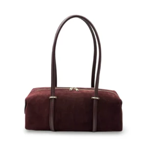 Verstos ir grublėtos odos rankinė #CM-B0199L SUEDE