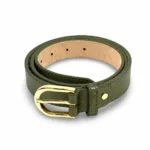 Odinis diržas CT-001/3cm, samarinė žalia