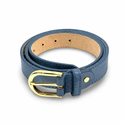 Odinis diržas CT-001/3cm, džinso mėlyna
