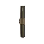 SECRID Matte Satin kompaktiška vienguba piniginė – bronzos sp. - Image 2