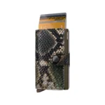 SECRID Serpent kompaktiška vienguba piniginė – žalios sp. - Image 4