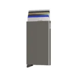 SECRID Cardprotector aliuminio kortelių dėklas – pilkai rusvos sp. - Image 3
