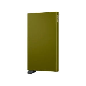 SECRID Cardprotector aliuminio kortelių dėklas – tamsiai žalios sp.