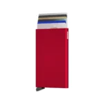 SECRID Cardprotector aliuminio kortelių dėklas – raudonos sp. - Image 3