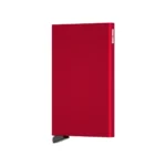 SECRID Cardprotector aliuminio kortelių dėklas – raudonos sp.