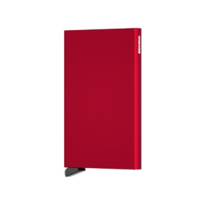 SECRID Cardprotector aliuminio kortelių dėklas – raudonos sp.